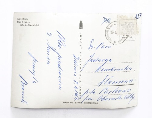 WRZEŚNIA - PLAC 1 MAJA 1967