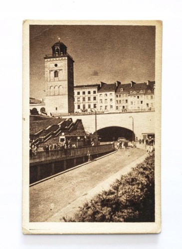WARSZAWA - FRAGMENT TRASY W-Z 1958