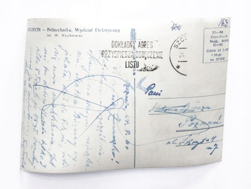SZCZECIN - POLITECHNIKA, WYDZIAŁ ELEKTRYCZNY 1960
