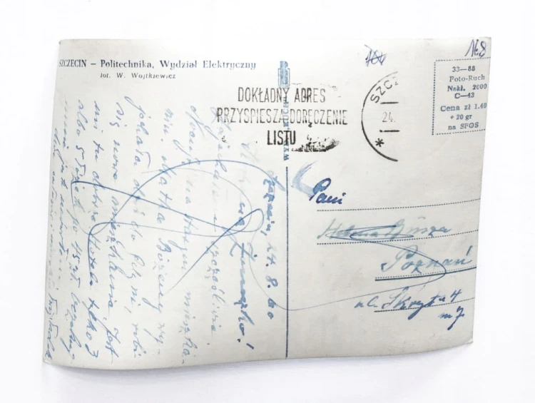 SZCZECIN - POLITECHNIKA, WYDZIAŁ ELEKTRYCZNY 1960