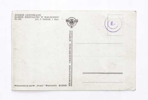 MALBORK - ZAMEK l. 50