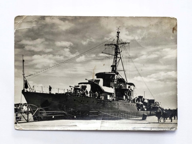 GDYNIA - ORP BURZA, MUZEUM MARYNARKI WOJENNEJ 1969