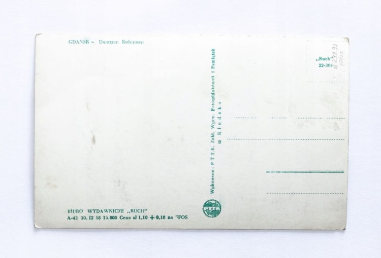 GDAŃSK - DWORZEC KOLEJOWY l. 50
