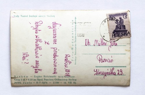 KRAKÓW - KOPIEC KOŚCIUSZKI 1957