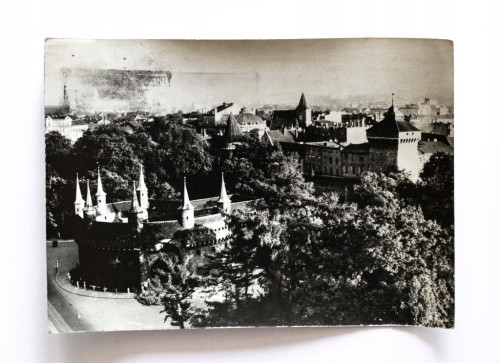 KRAKÓW - BARBAKAN, BRAMA FLORIAŃSKA 1963
