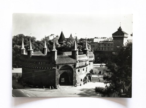KRAKÓW - BARBAKAN, BRAMA FLORIAŃSKA l. 60/70