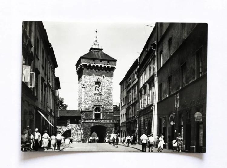 KRAKÓW - BRAMA FLORIAŃSKA l. 60/70