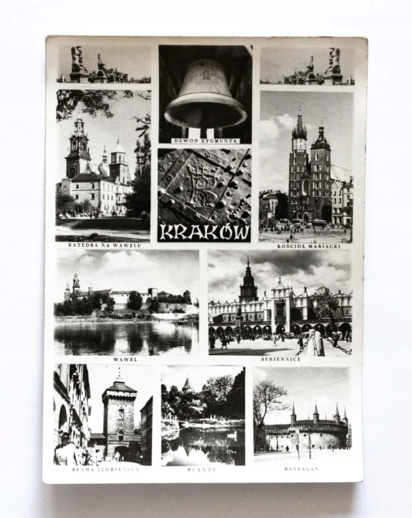 KRAKÓW - ZABYTKI MIASTA 1972