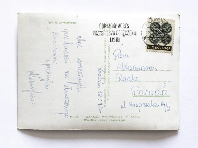 KRAKÓW - ZABYTKI MIASTA 1972