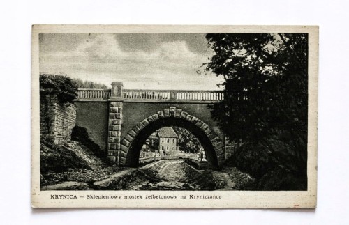 KRYNICA - MOSTEK NA KRYNICZANCE 1949