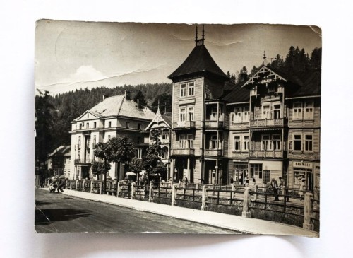 KRYNICA - FRAGMENT UZDROWISKA 1964