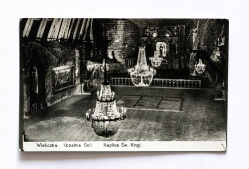 WIELICZKA - KOPALNIA SOLI, KAPLICA ŚWIĘTEJ KINGI l. 50/60