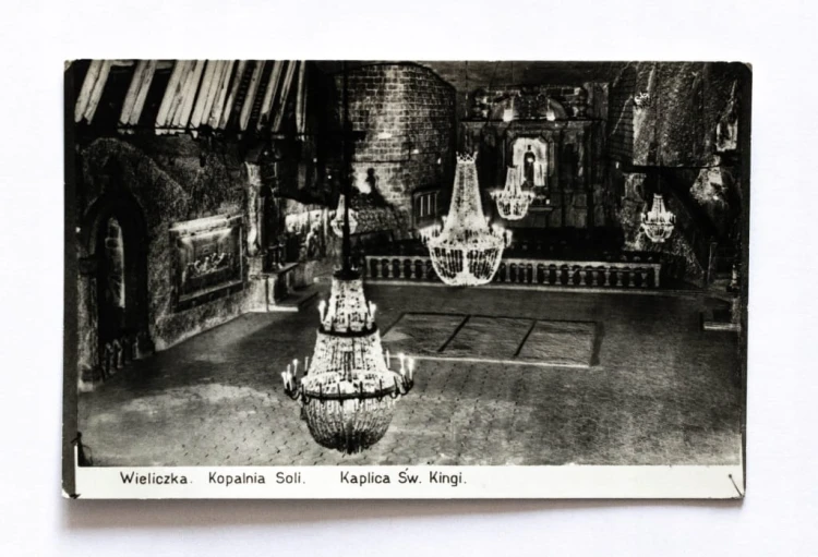 WIELICZKA - KOPALNIA SOLI, KAPLICA ŚWIĘTEJ KINGI l. 50/60