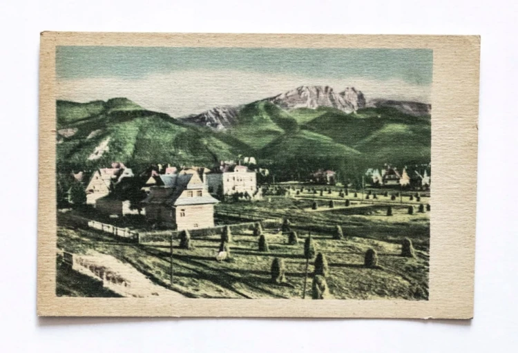 TATRY - WIDOK NA MASYW GIEWONTU l. 50