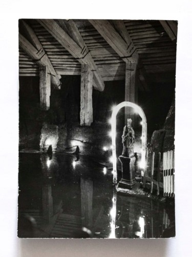 WIELICZKA - KOPALNIA SOLI, ŚW. NEPOMUCEN NAD JEZIORKIEM W PODZIEMIU l. 60
