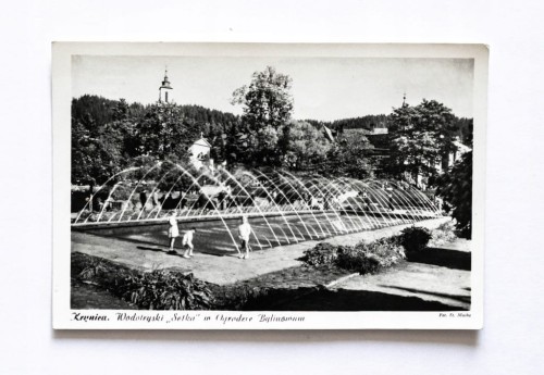 KRYNICA - WODOTRYSKI W OGRODZIE BYLINOWYM l. 50/60