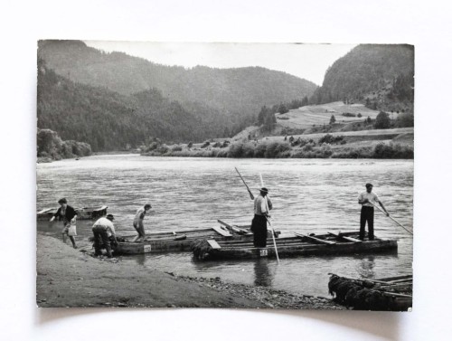 SZCZAWNICA NIŻNA - PRZYSTAŃ ŁODZI NA DUNAJCU 1962