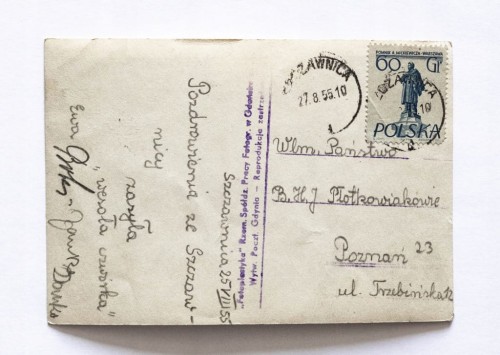 SZCZAWNICA - SANATORIUM 1955