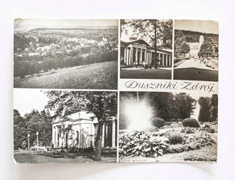 DUSZNIKI-ZDRÓJ - KAWIARNIA, PIJALNIA, PARK, ZAKŁAD PRZYRODOLECZNICZY l. 60
