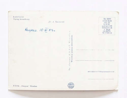 KARPACZ - WYCIĄG KRZESEŁKOWY 1964