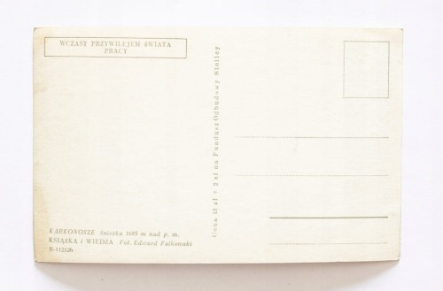 KARKONOSZE - ŚNIEŻKA l. 50