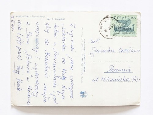 KARKONOSZE - ŚNIEŻNE KOTŁY 1965