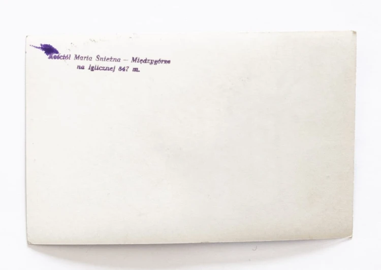 MIĘDZYGÓRZE - KOŚCIÓŁ MARIA ŚNIEŻNA l. 50/60