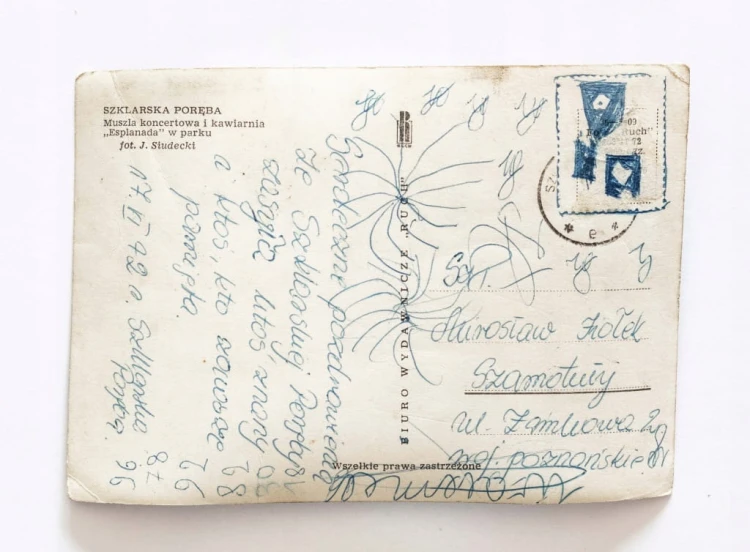 SZKLARSKA PORĘBA - MUSZLA KONCERTOWA I KAWIARNIA ESPLANADA W PARKU l. 70