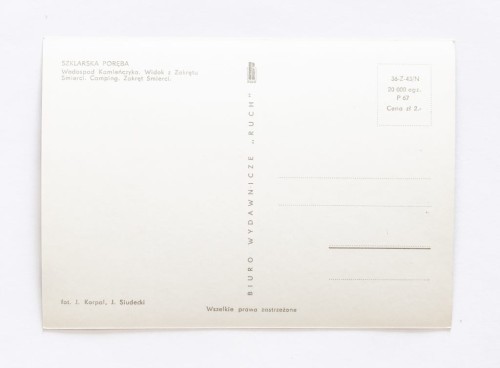 SZKLARSKA PORĘBA - WODOSPAD KAMIEŃCZYKA, ZAKRĘT ŚMIERCI l. 60/70
