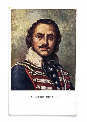 STARA POCZTÓWKA - KAZIMIERZ PUŁASKI II RP