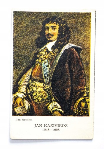 STARA POCZTÓWKA - JAN KAZIMIERZ (JAN MATEJKO) II RP
