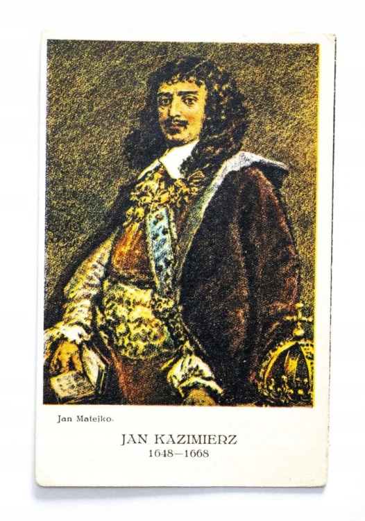 STARA POCZTÓWKA - JAN KAZIMIERZ (JAN MATEJKO) II RP