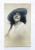 STARA POCZTÓWKA - KOBIETA W KAPELUSZU, FELDPOST, POZNAŃ / KALISZ 1917