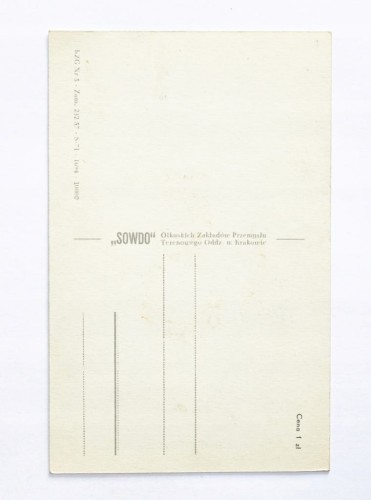 STARA POCZTÓWKA IMIENINOWA - DZIEWCZYNKI Z INSTRUMENTAMI l. 50