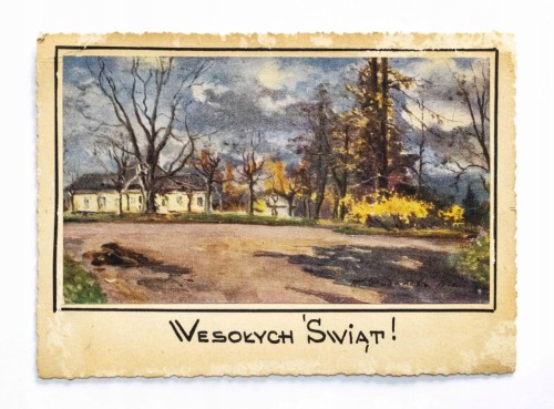 STARA POCZTÓWKA WIELKANOCNA - POZNAŃ 1959