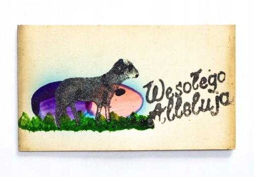 STARA POCZTÓWKA WIELKANOCNA - KOŁO 1960