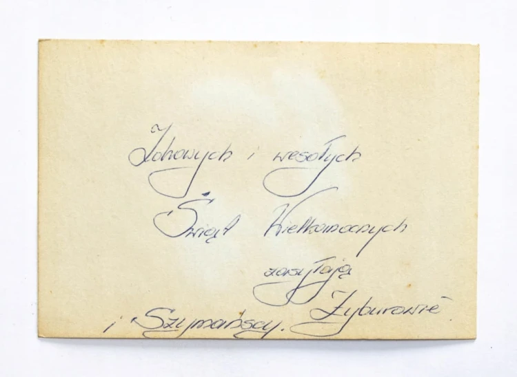 STARA POCZTÓWKA WIELKANOCNA - WESOŁEGO ALLELUJA l. 50/60