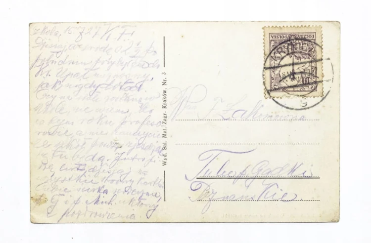 KRYNICA - WIDOK NA NOWE ŁAZIENKI / TULCE 1927