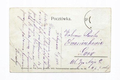 TATRY - KRZYŻ NA GIEWONCIE, ZAKOPANE / LWÓW 1912