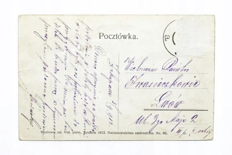 TATRY - KRZYŻ NA GIEWONCIE, ZAKOPANE / LWÓW 1912