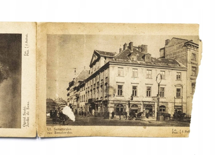 WARSZAWA - ALBUM Z ZABYTKAMI MIASTA, JAN BUŁHAK II RP