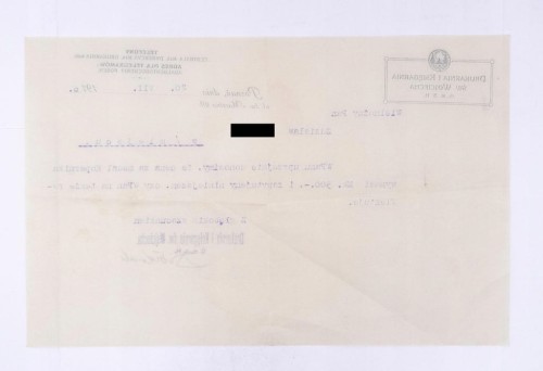STARY LIST - DRUKARNIA I KSIĘGARNIA ŚW. WOJCIECHA, POZNAŃ 1916