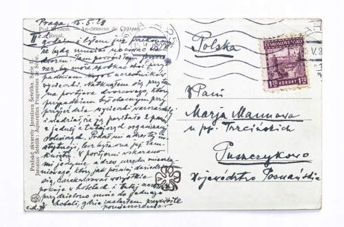 CZECHOSŁOWACJA, PRAGA, HRADCZANY - ZAMEK PRASKI / PUSZCZYKOWO 1928