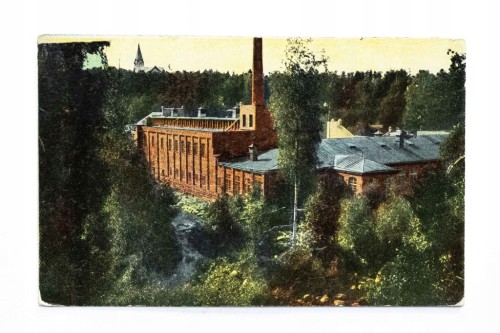 FINLANDIA, JYVASKYLA - FABRYKA, PAPIERNIA KANGAS, POCZ. XX WIEKU