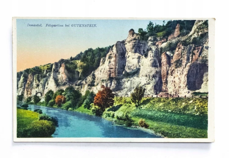 AUSTRIA, GUTENSTEIN - GÓRY NAD RZEKĄ, POCZ. XX WIEKU