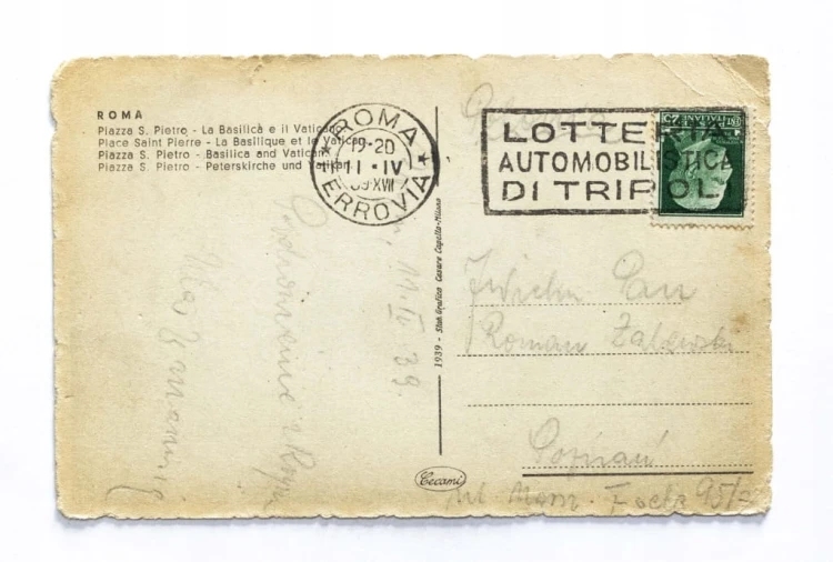 WŁOCHY, WATYKAN - BAZYLIKA I PLAC ŚW. PIOTRA, RZYM / POZNAŃ 1939