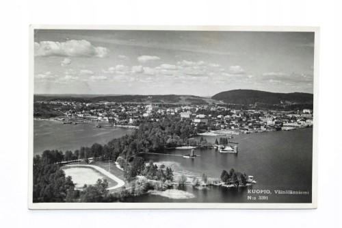 FINLANDIA, KUOPIO - PÓŁWYSEP VAINOLANNIEMI l. 30/40 XX WIEKU