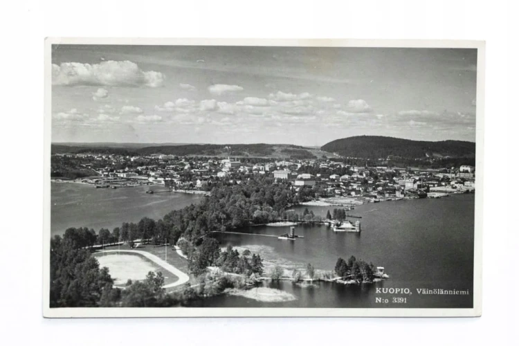 FINLANDIA, KUOPIO - PÓŁWYSEP VAINOLANNIEMI l. 30/40 XX WIEKU