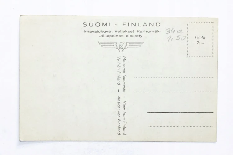 FINLANDIA, KUOPIO - PÓŁWYSEP VAINOLANNIEMI l. 30/40 XX WIEKU