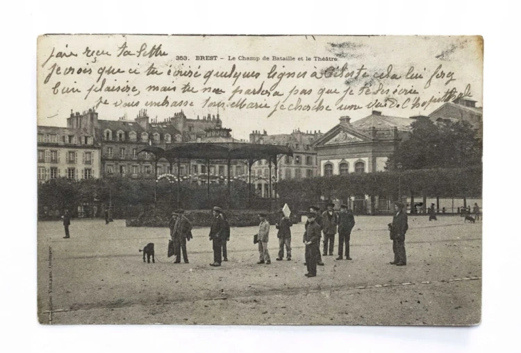 FRANCJA, BREST - PLAC, POLE BITWY, CHAMP DE BATAILLE / GÓRNA SOANA 1903
